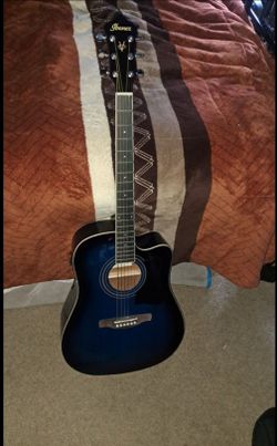 6 string Ibanez guitar