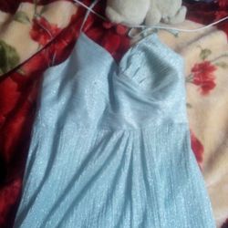 Blue Sparkly Dress 