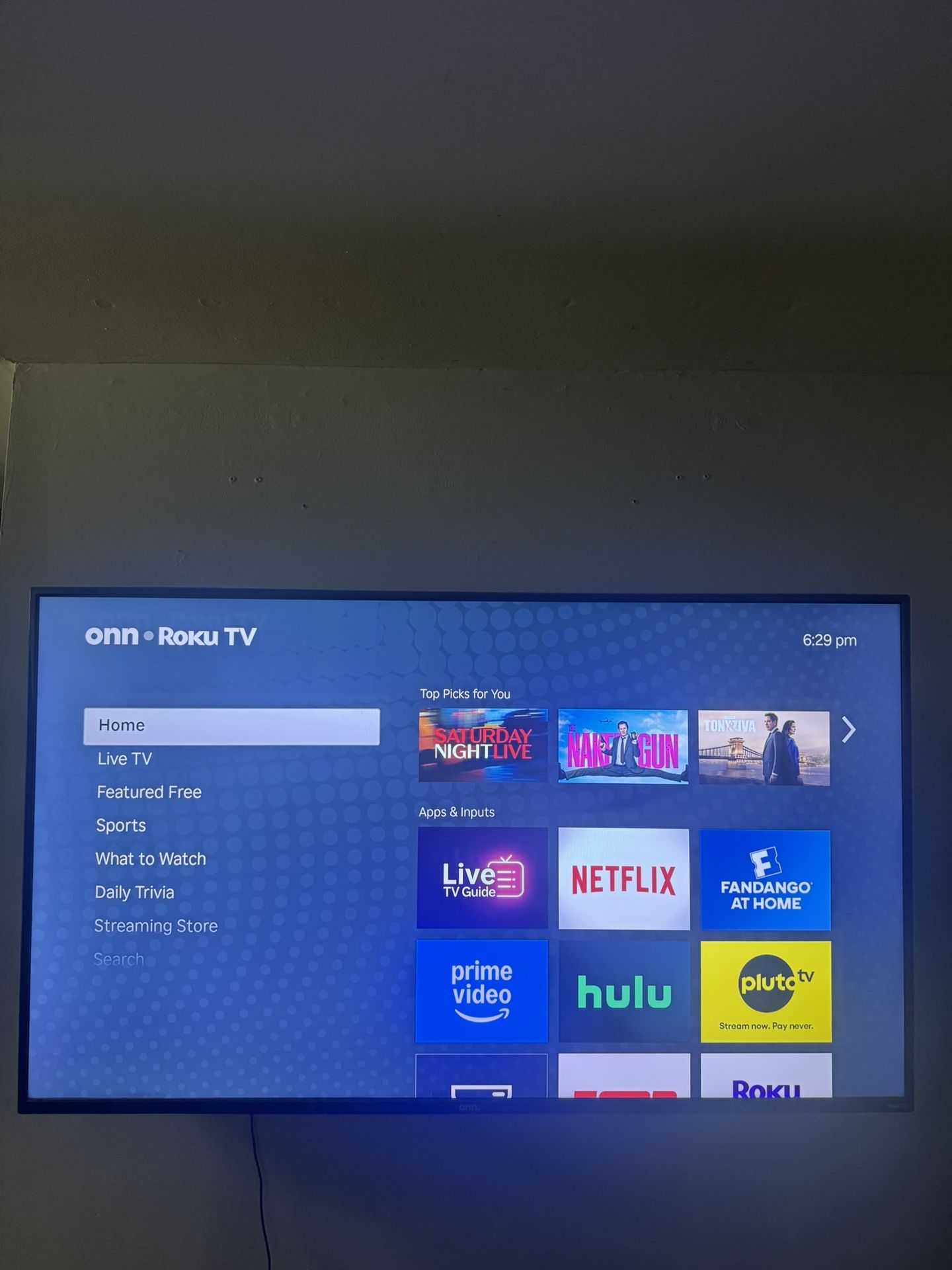 TV And TV Stand Combo