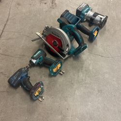 Makita, 18 V Brushless Tool Set