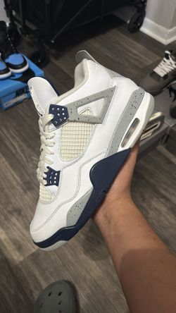 Midnight navy 4s Sz 10 Og box read description