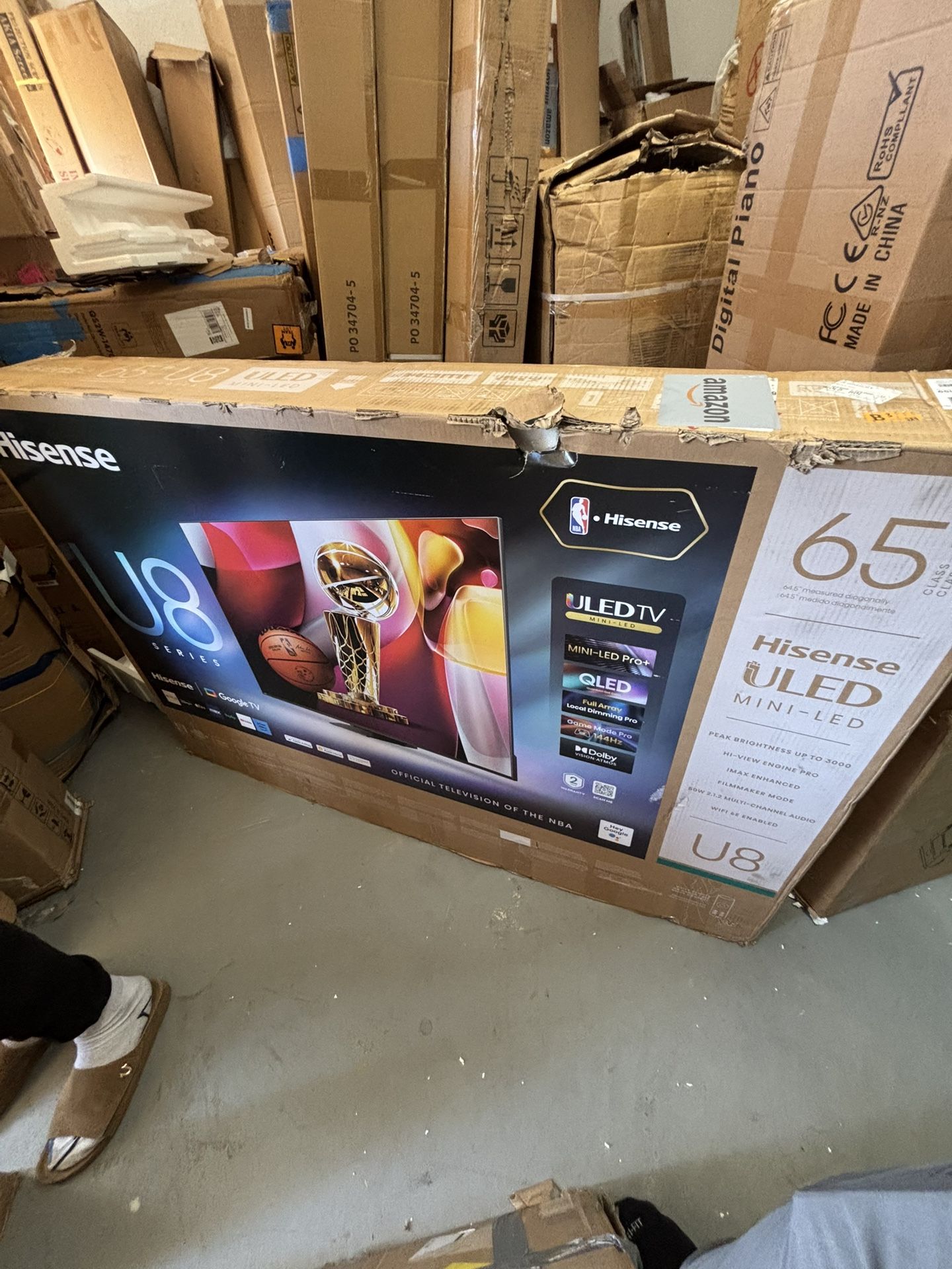 Hisense U8 Series 65U8N 65-Inch ULED 4K Smart TV