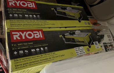 Wet Tile Saw 