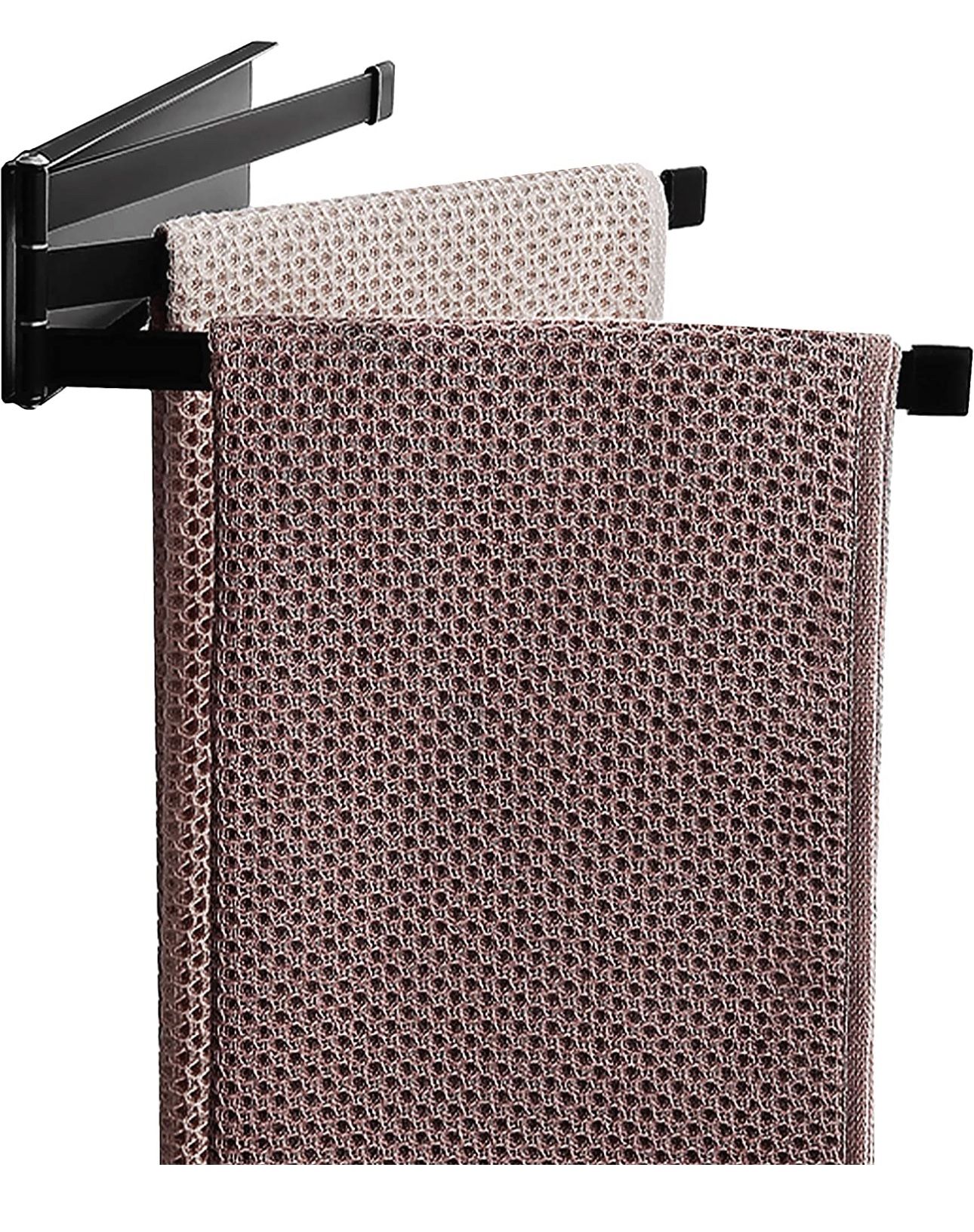  Towel Holder Rack Matte Black