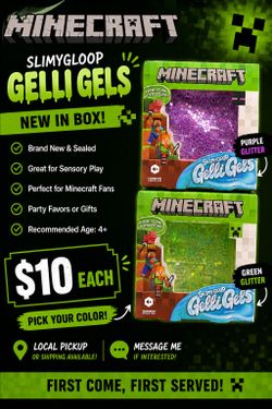 Minecraft Gelli Gels Squish