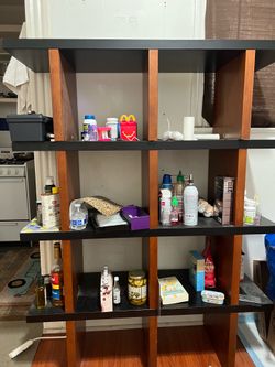Sturdy solid shelf $10