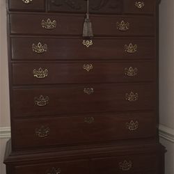 Tall stack rice dresser perfect condition antique