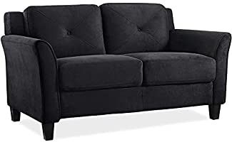 Loveseat Couch in Black
