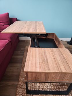 Lift-Top Coffee Table with Storage