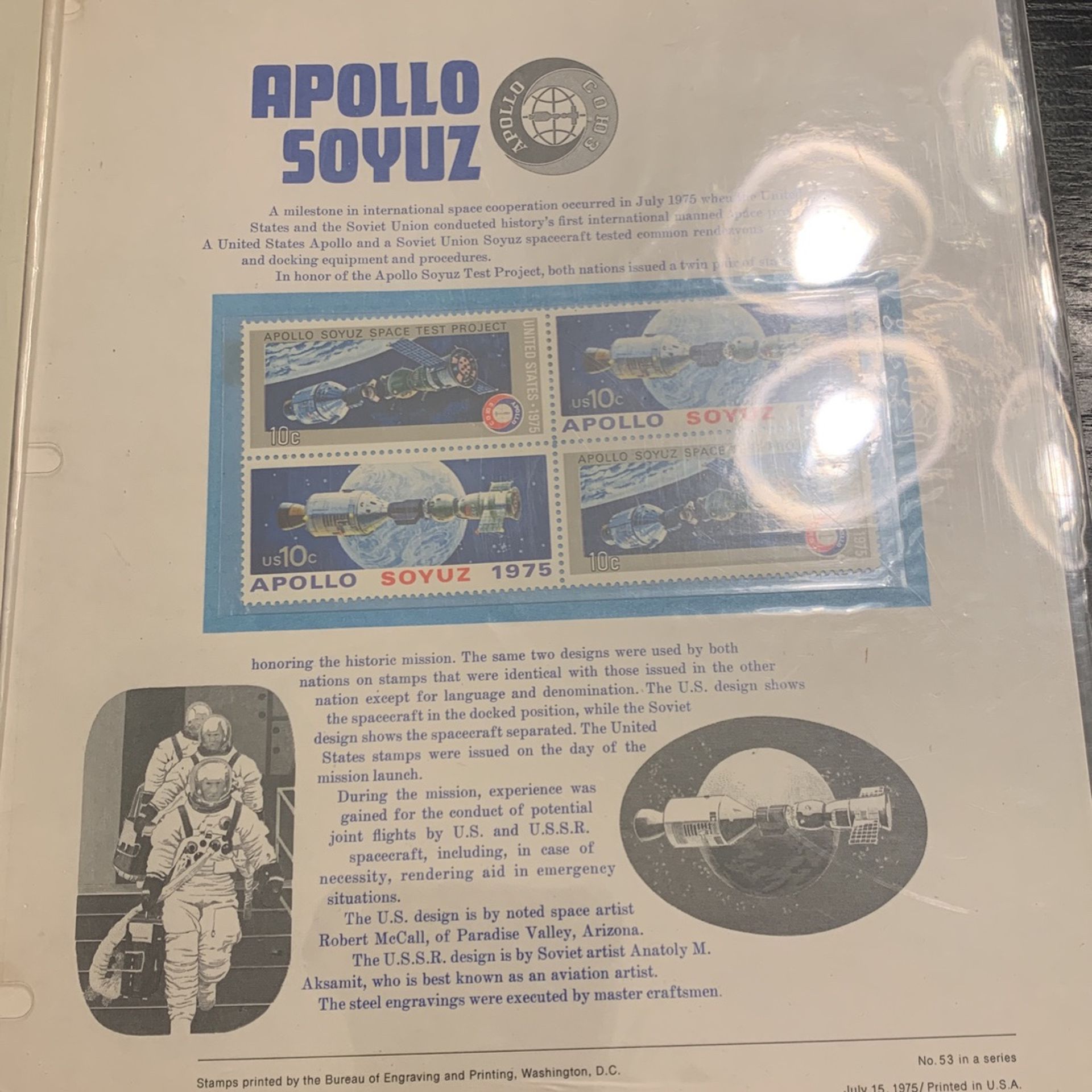 Stamps Apollo 16 15