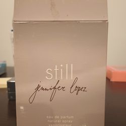 Jennifer Lopez Still Perfume Pre Owned Half Left