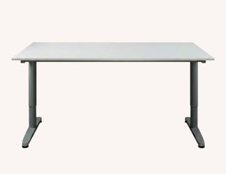 Frosted glass work desk