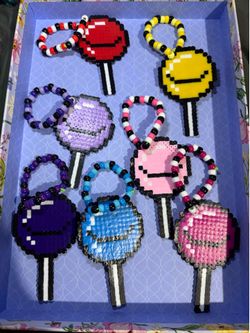 Lollipop PERLER Kandi bracelets festivals raves