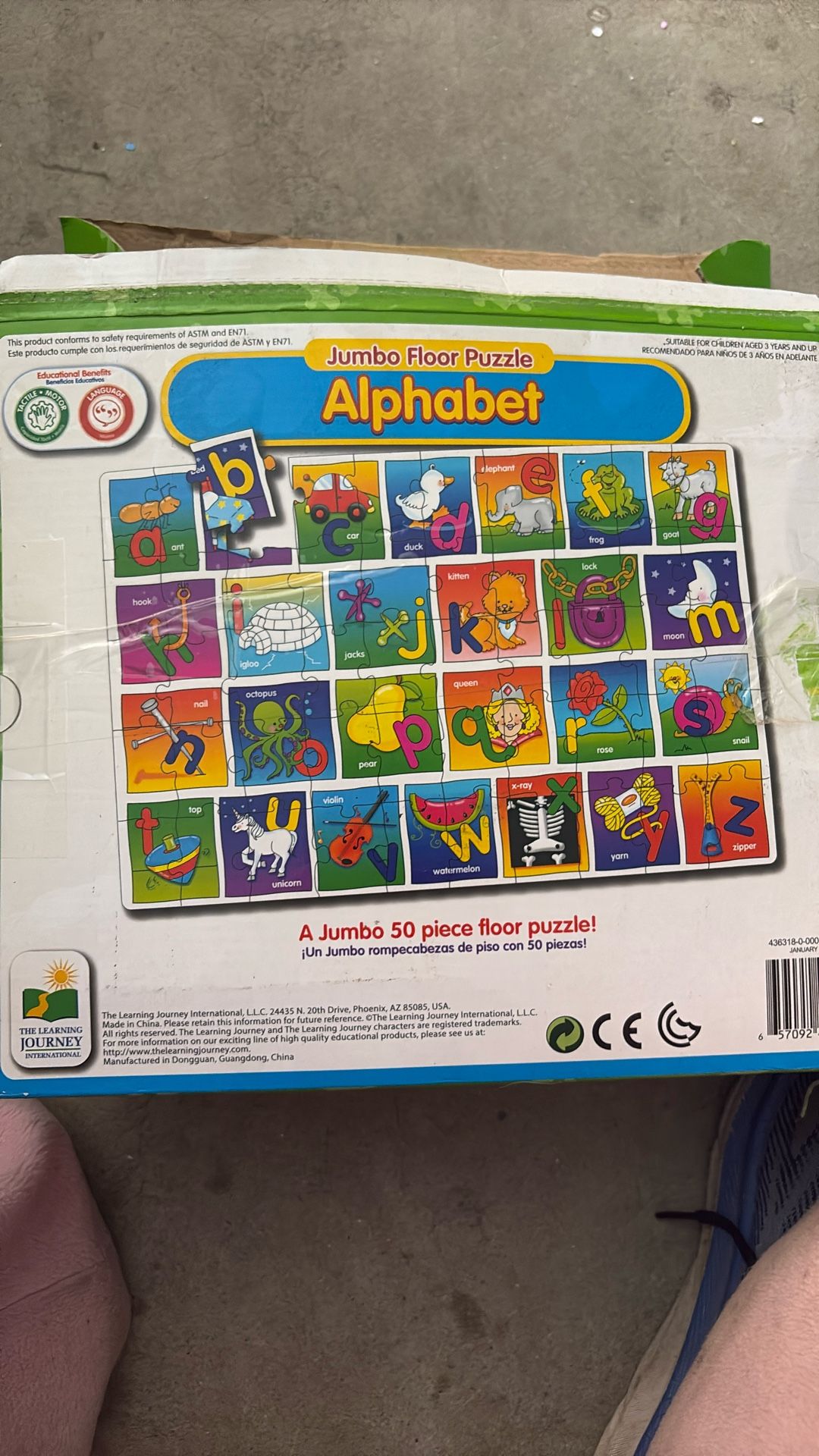 Alphabet Puzzle Large Floor