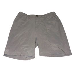Chubbies Hybrid Gray Shorts The Weekend Has Arrived 8” Everywear Men Large