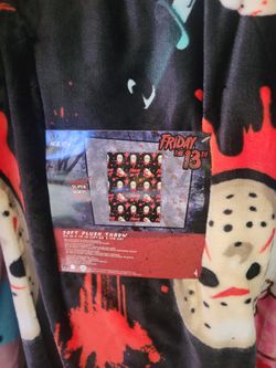 Snoopy & Friday The 13th Blanket