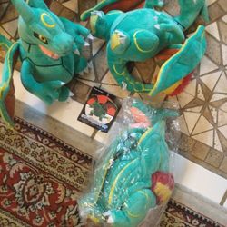 Rayquaza charizard plush outlet