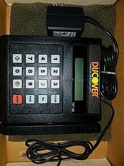 Discover card reader