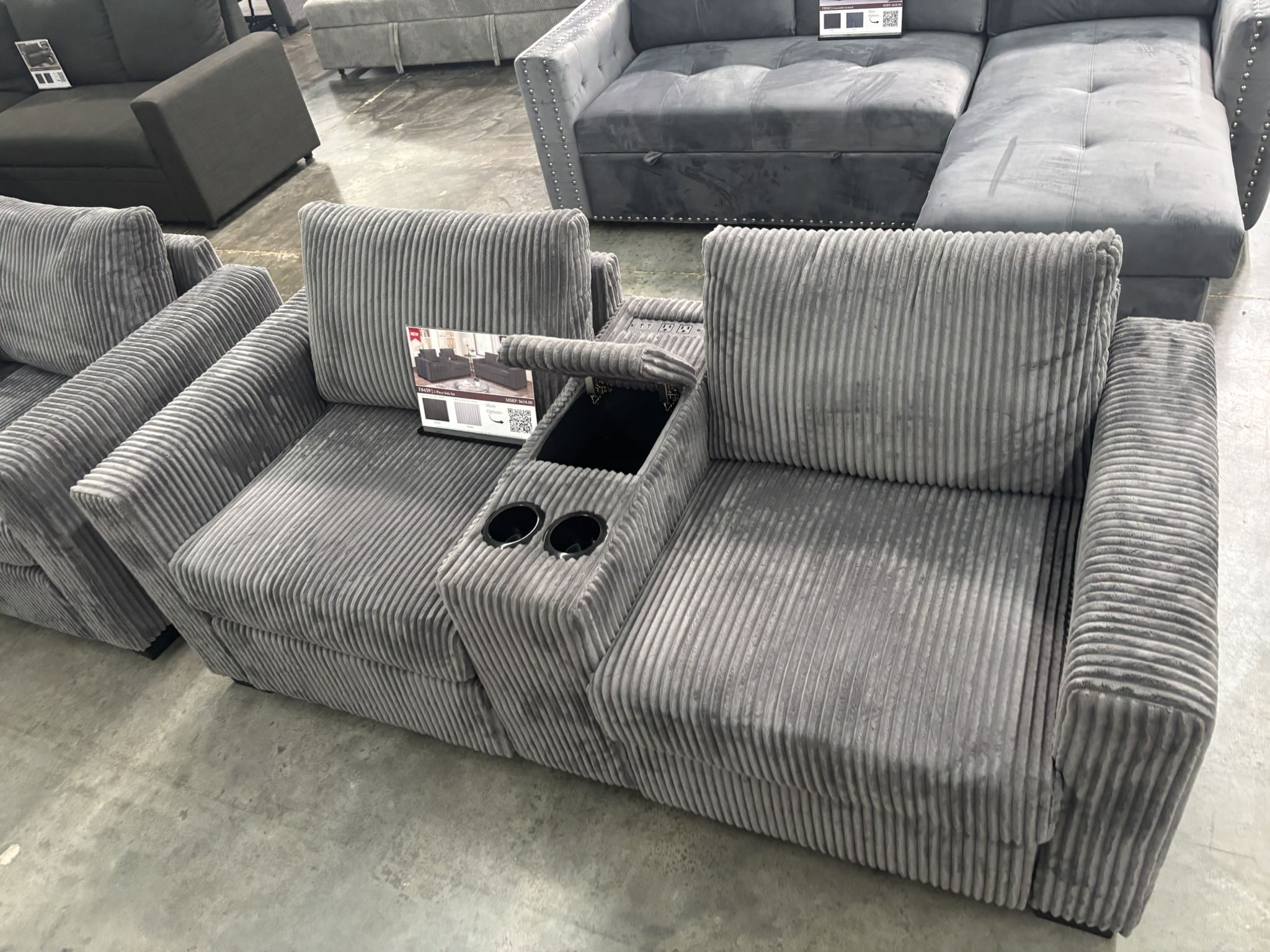 2pc Sofa Set
