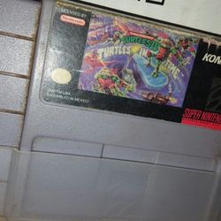 TMNT IV Turtles In Time (SNES)