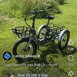 BRAND NEW LECTRIC EBIKE XP TRIKE UNOPENED BOX, ITS FOLDABLE!