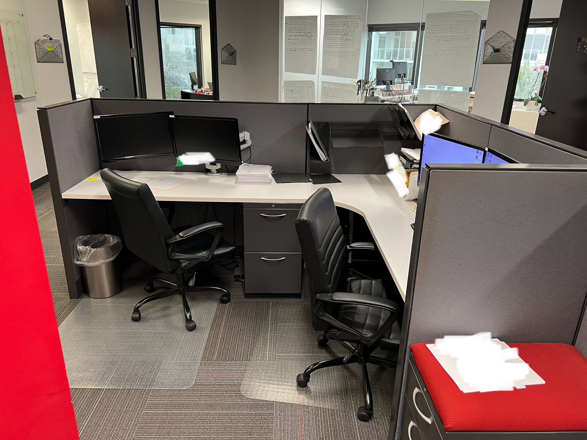 4 Cubicles/Office Workstations 