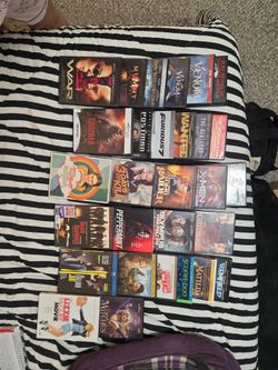 Lightly used, but in excellent condition.  DVDs. $0.50 for each.