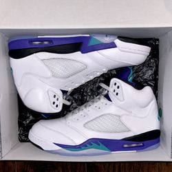 Brand New Jordan 5 Retro “Grape” (2025) Men’s Size 12