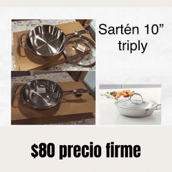 Sartén 10” Triply Princess House