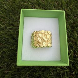 Gold Nugget Ring