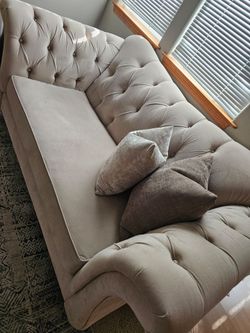 Sofa and Loveseat Set