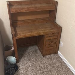 Wooden (this End Up) Desk - No Chair 