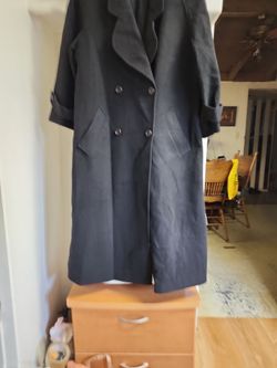 Women wool vintage coat