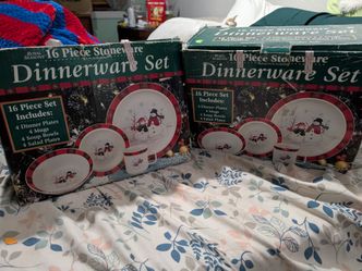 Christmas plate and mug sets