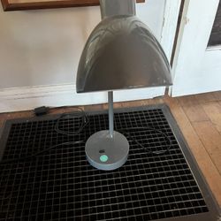 Metal Gray Flexible Desk / Bedside Lamp