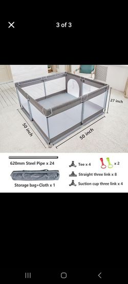 new TODALE Baby Playpen  50x50