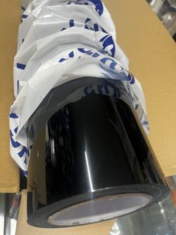 PET gloss black wrap