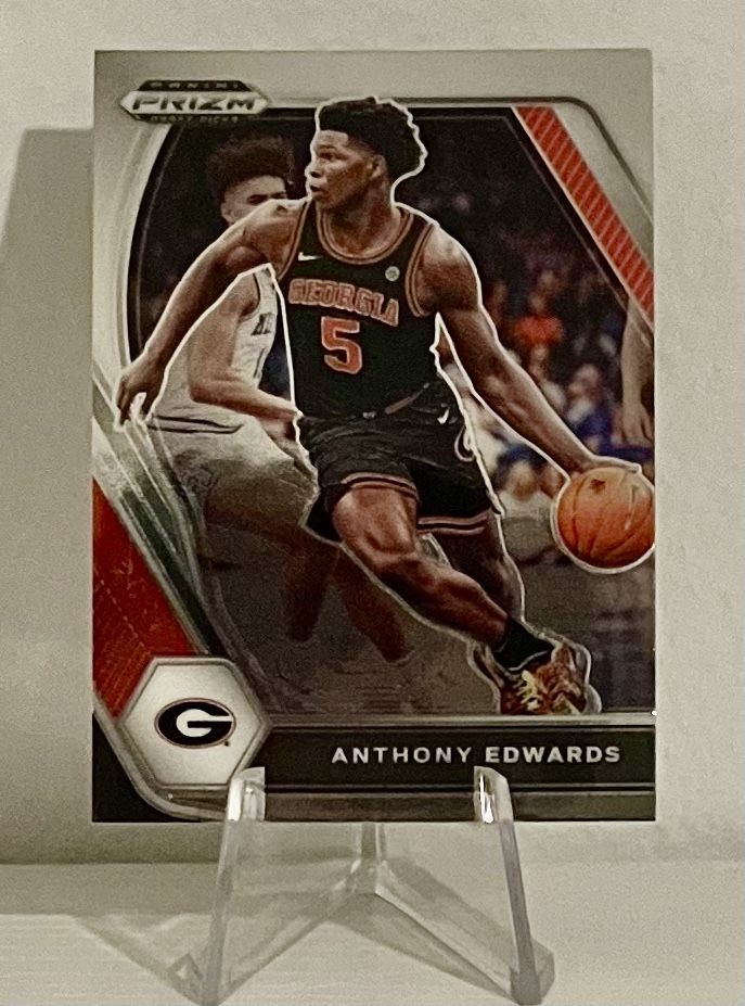 2021 Panini Prizm Draft Picks ANTHONY EDWARDS #65 Minnesota Timberwolves
