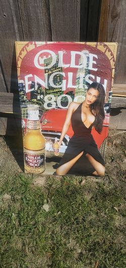 Olde English Beer Sign 