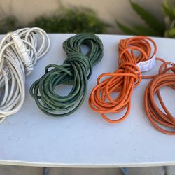 Selling several electrical extension cords see below for pricing