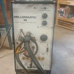 Millermatic 35 MIG Welder With Argon Cyl