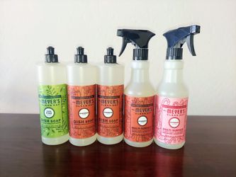 Mrs Meyers Dish Soap & Multi-Surface Cleaner 