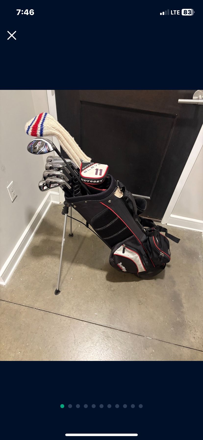 Golf Club Set- Mens- Used