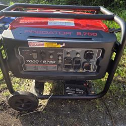 Predator 8750 Generator (Like New)