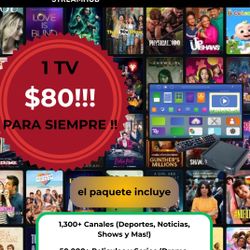 Android TV con Canales, Peliculas y Series !!! Solo $80 !!!