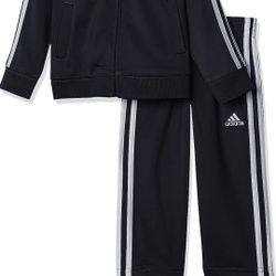 adidas Boys' Tricot Jacket & Pant Clothing Se

