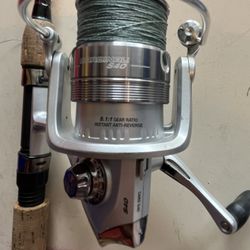 Abu Garcia Cardinal S40 w/ Berkley Cherrywood 7'1" MH & 20lb braid