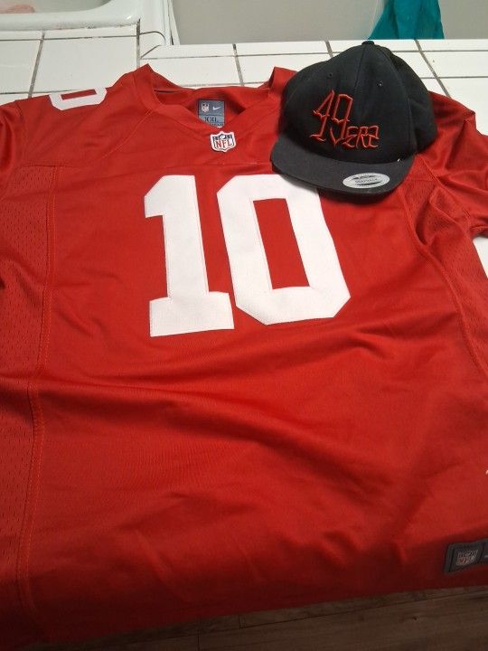 49er Jersey And 49er Hat 50