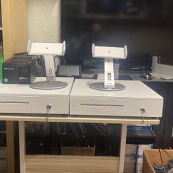 Square  POS Or iPads pos cash Drawer And Stand 