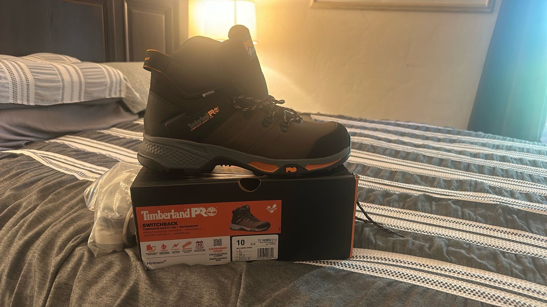 Working Boots With Steel Toe Protection